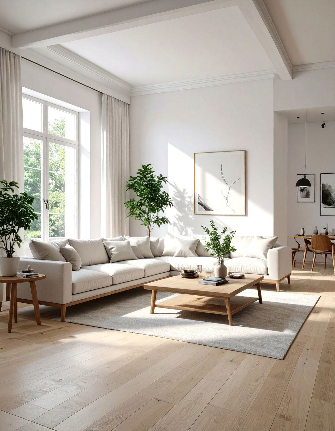 The Scandinavian Simplicity Long Living Room - 30 long living room ideas