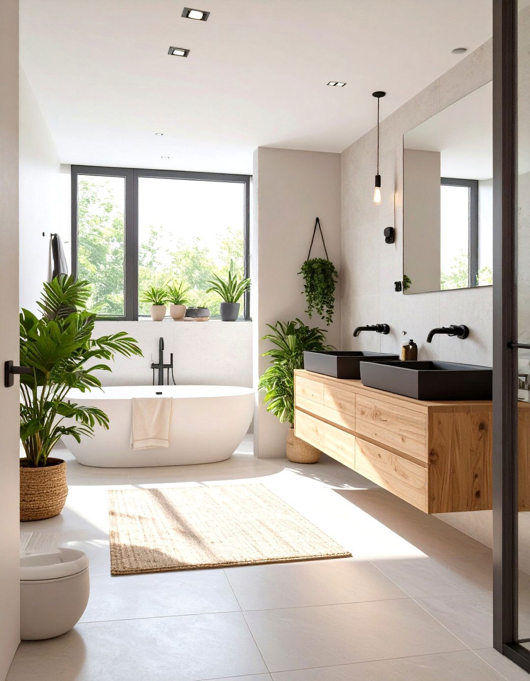 The Scandinavian Zen Bathroom - 30 master bathroom ideas photo gallery
