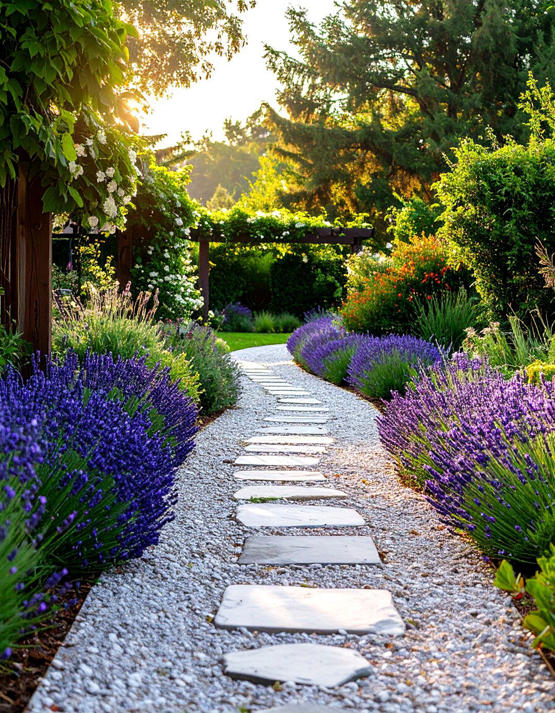 The Scented Garden Driveway - 30 driveway landscaping ideas