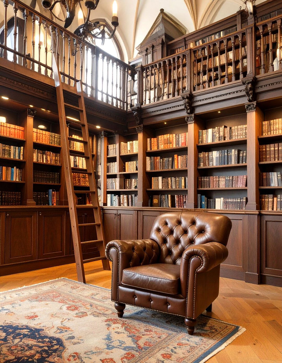 The Scholarly Gothic Library - 30 gothic interior design ideas