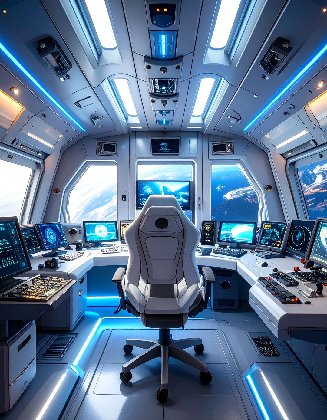The Sci Fi Cockpit Shed - 30 man cave shed ideas