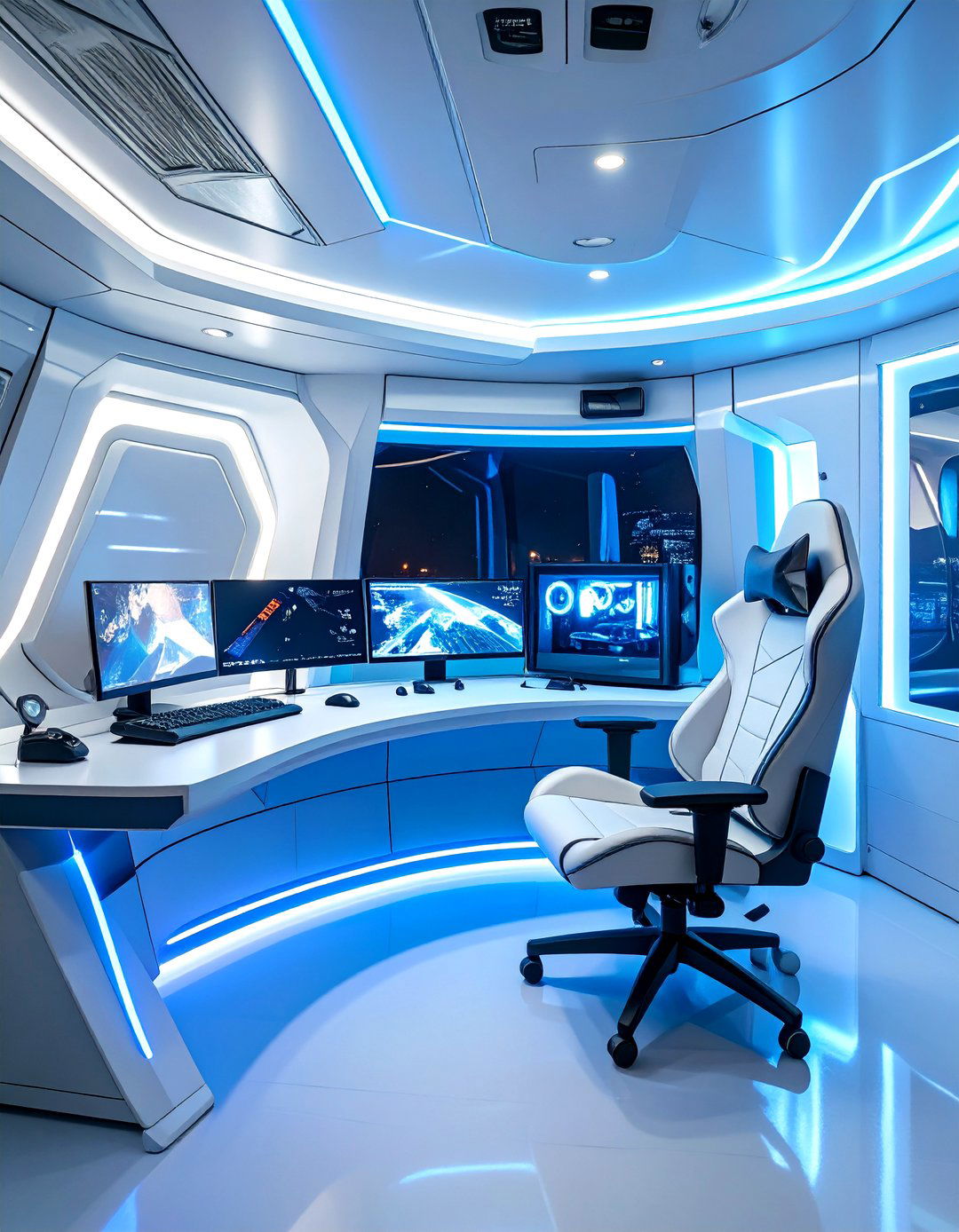 The Sci Fi Cockpit - 30 game room ideas on a budget
