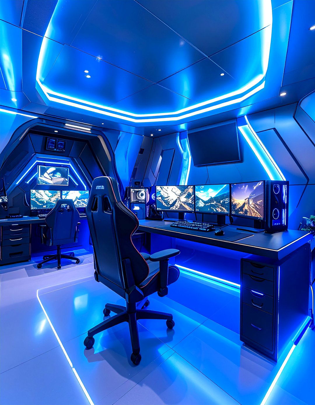 The Sci Fi Explorer Game Room - 30 family game room ideas