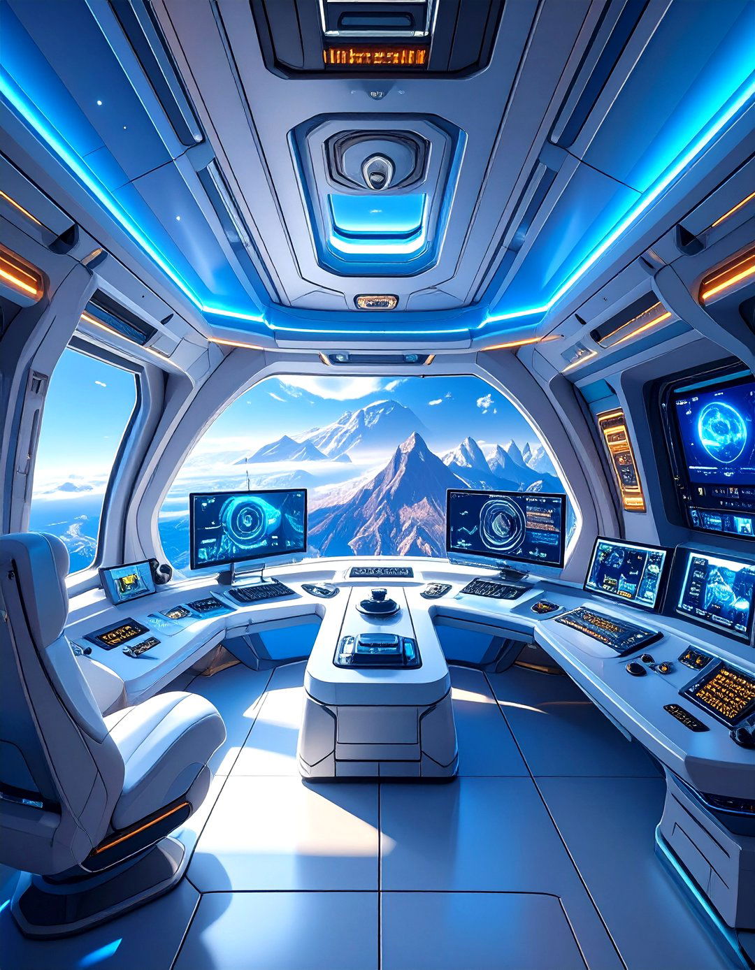 The Sci Fi Explorers Man Cave - 30 ai man cave design ideas