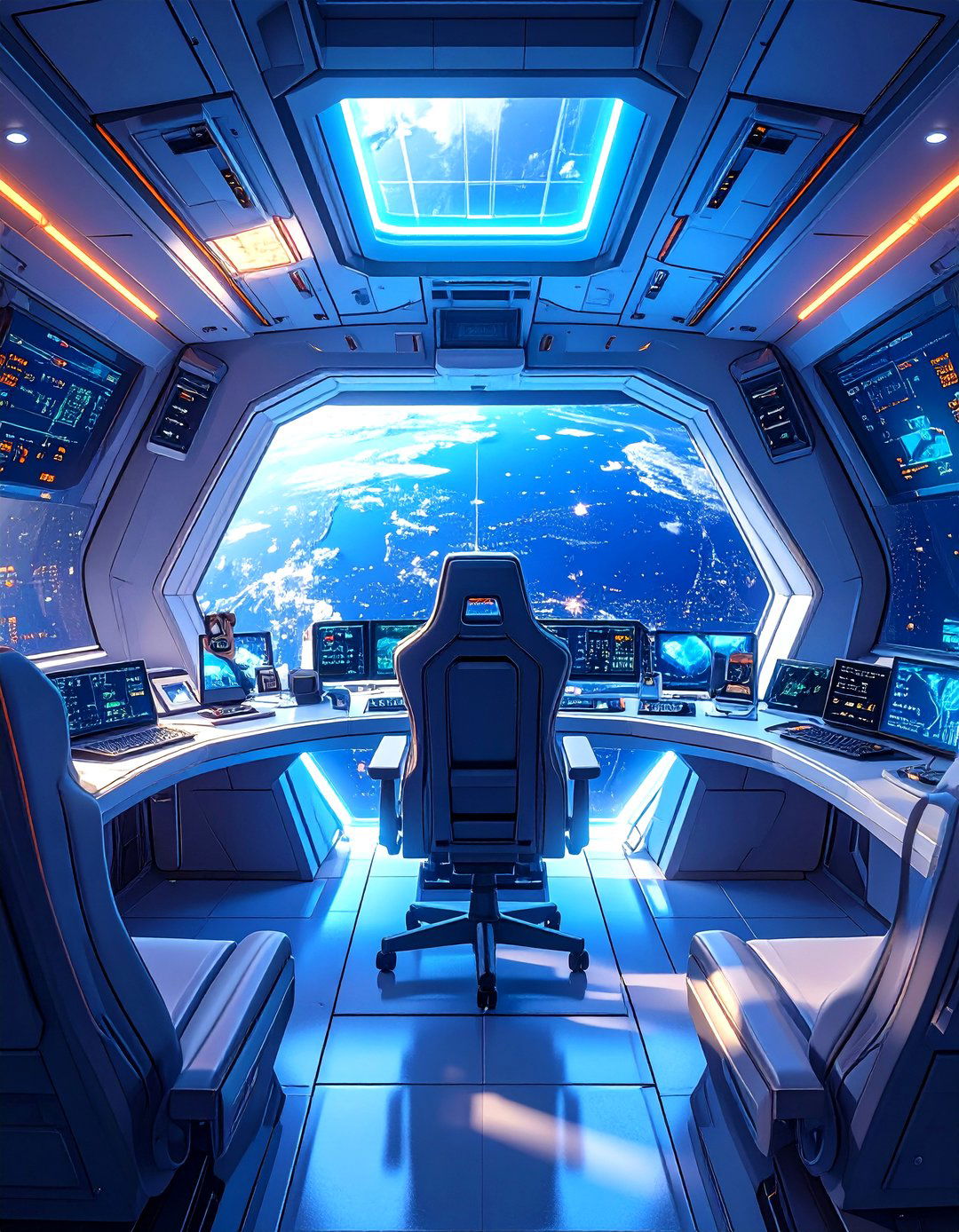 The Sci Fi Fans Cockpit - 30 man cave room ideas