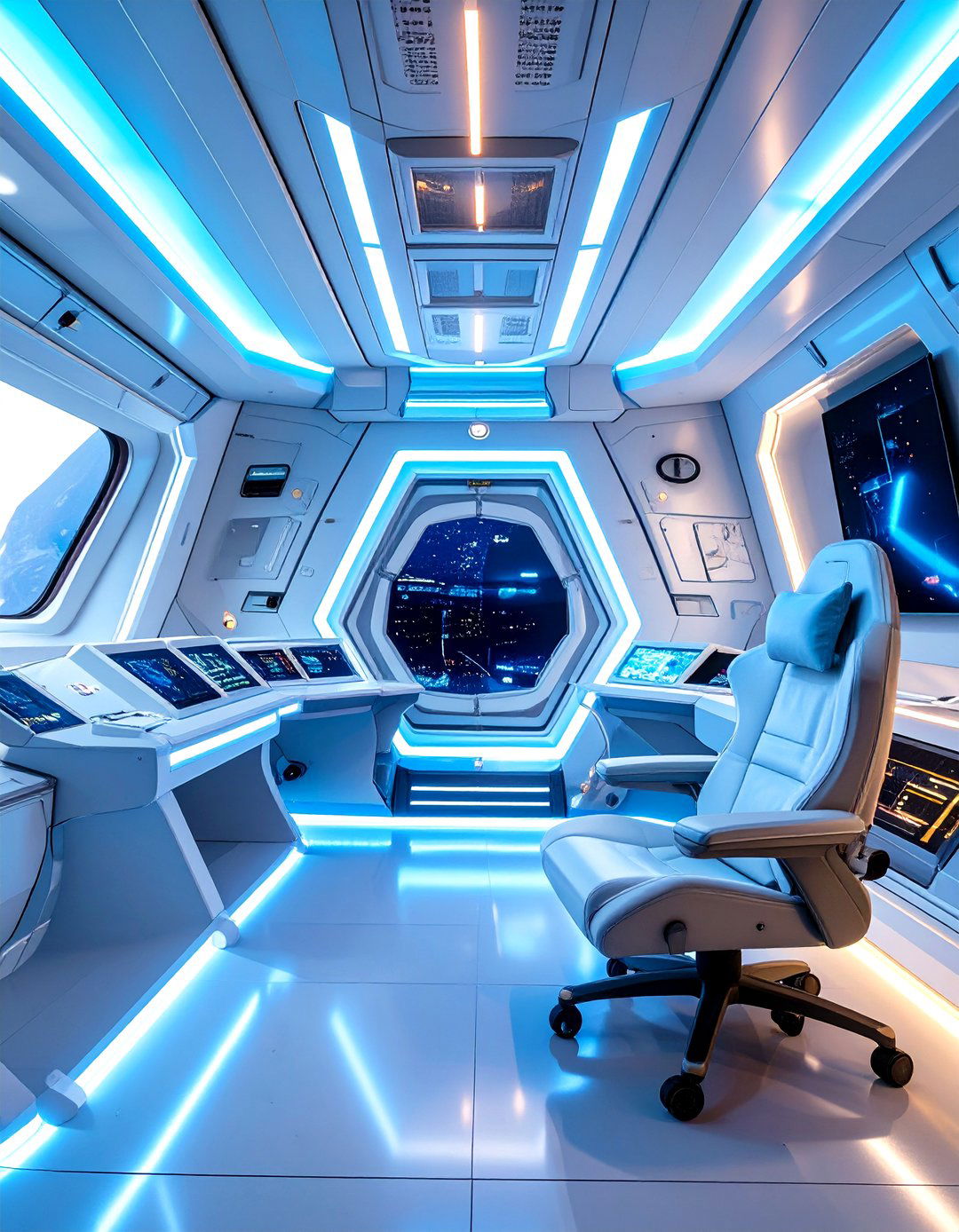 The Sci Fi Spaceship Man Cave - 30 cool man cave ideas