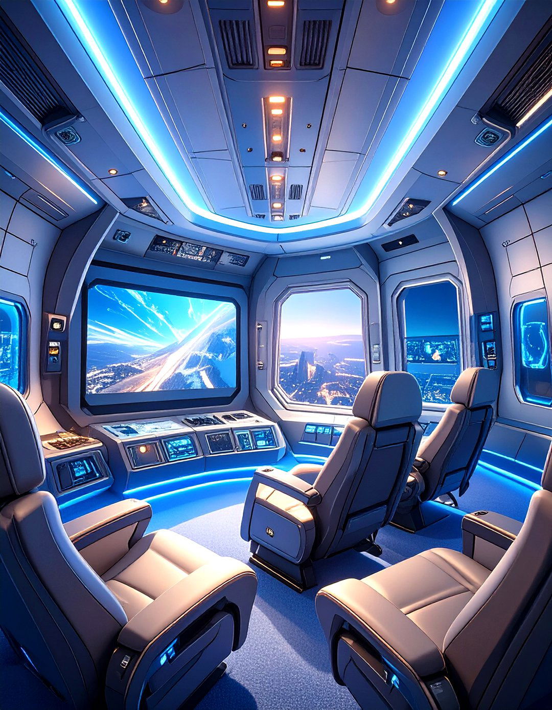 The Sci Fi Starship Bridge - 30 home theater design ideas