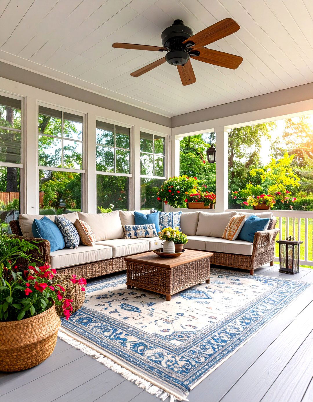 The Screened In Porch Deck for All Seasons - 30 front porch deck ideas