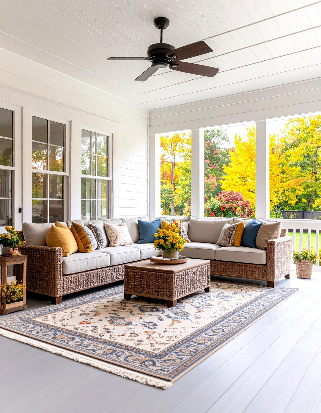 The Screened In Sanctuary Front Porch - 30  front porch ideas