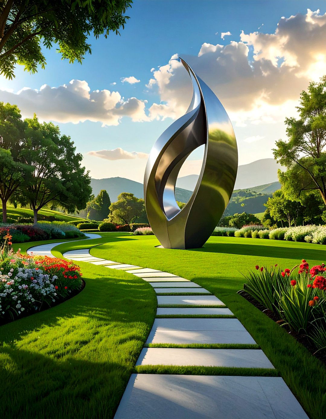 The Sculptural Art Park - 30 commercial landscape design ideas