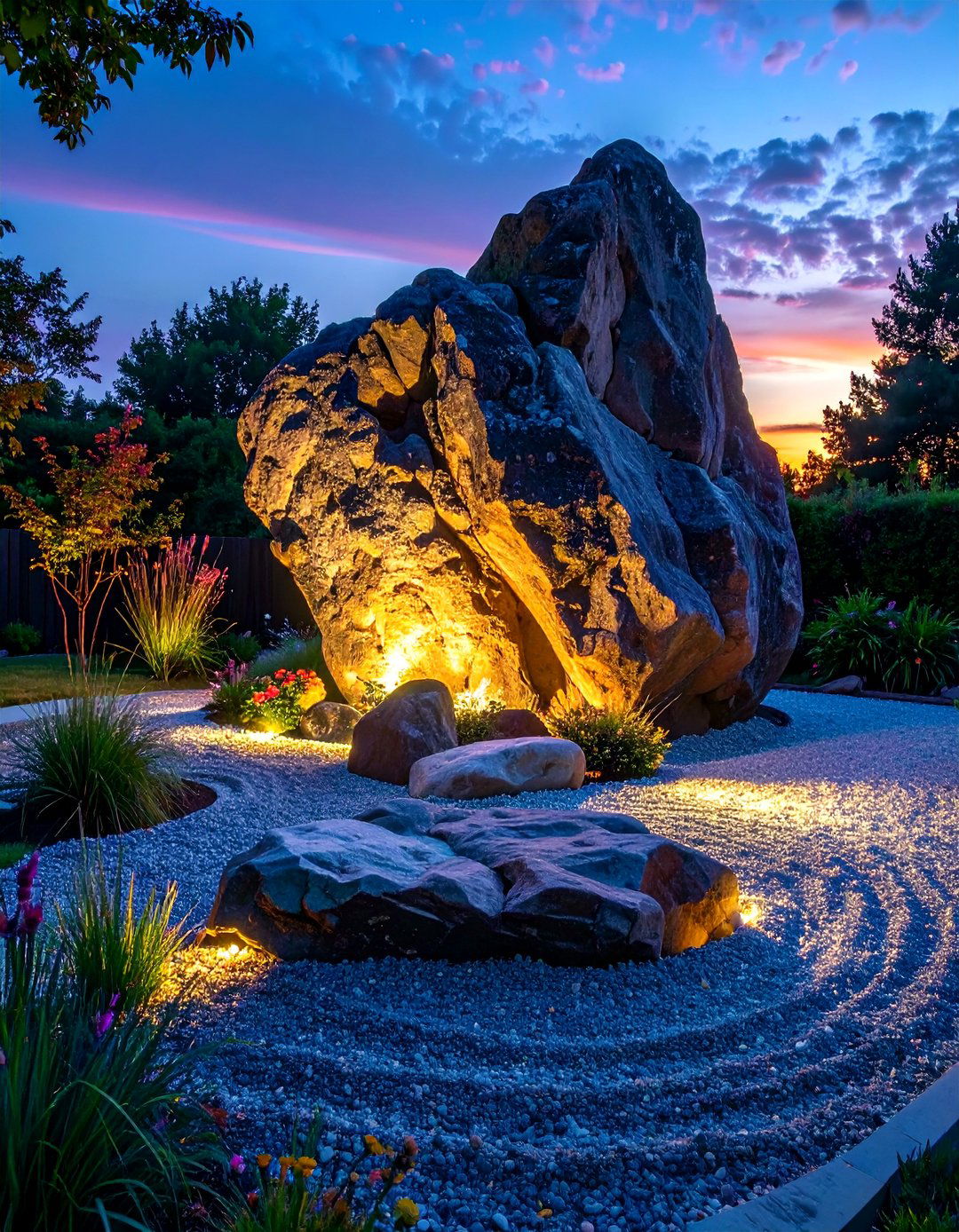 The Sculptural Art Rock Garden - 30 ai rock garden design ideas