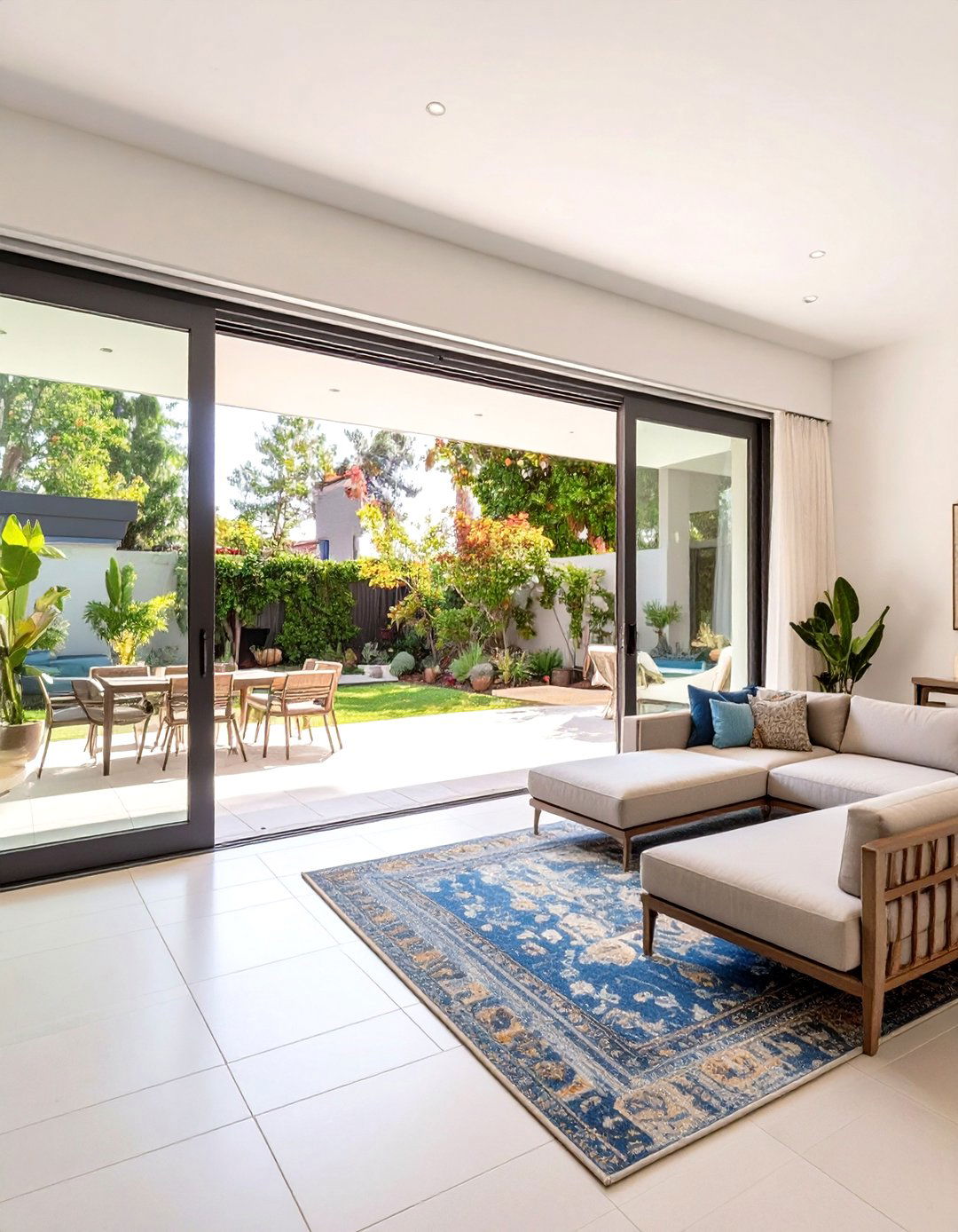 The Seamless Indoor Outdoor Flow - 30 modern backyard ideas