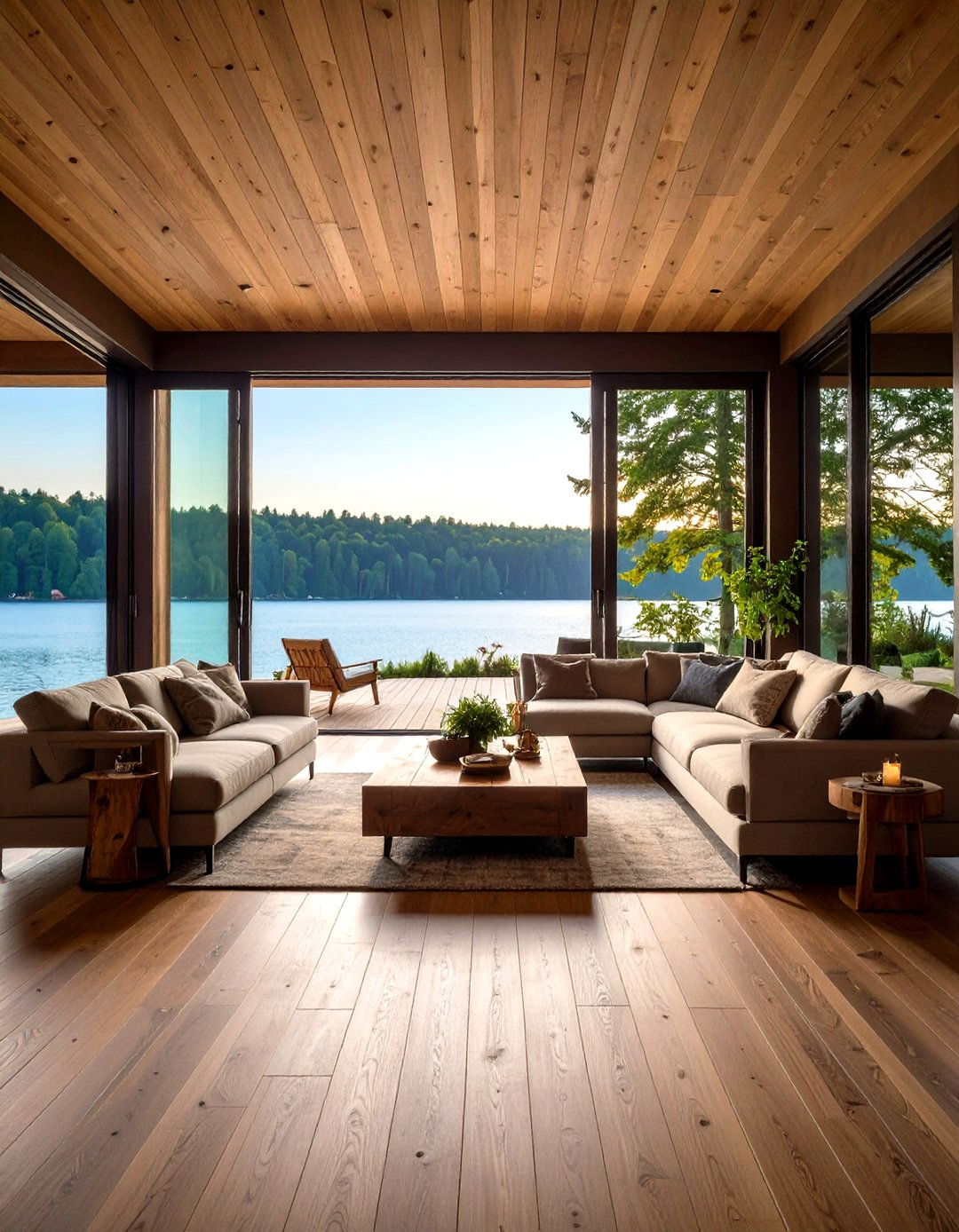 The Seamless Indoor Outdoor Flow - 30 lake house decor ideas