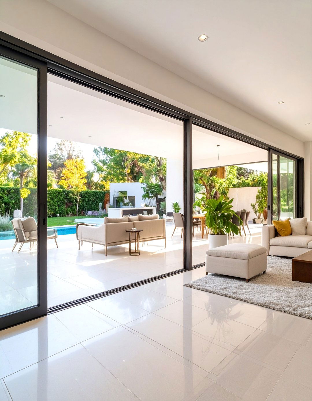 The Seamless Indoor Outdoor Garden - 30 modern garden ideas