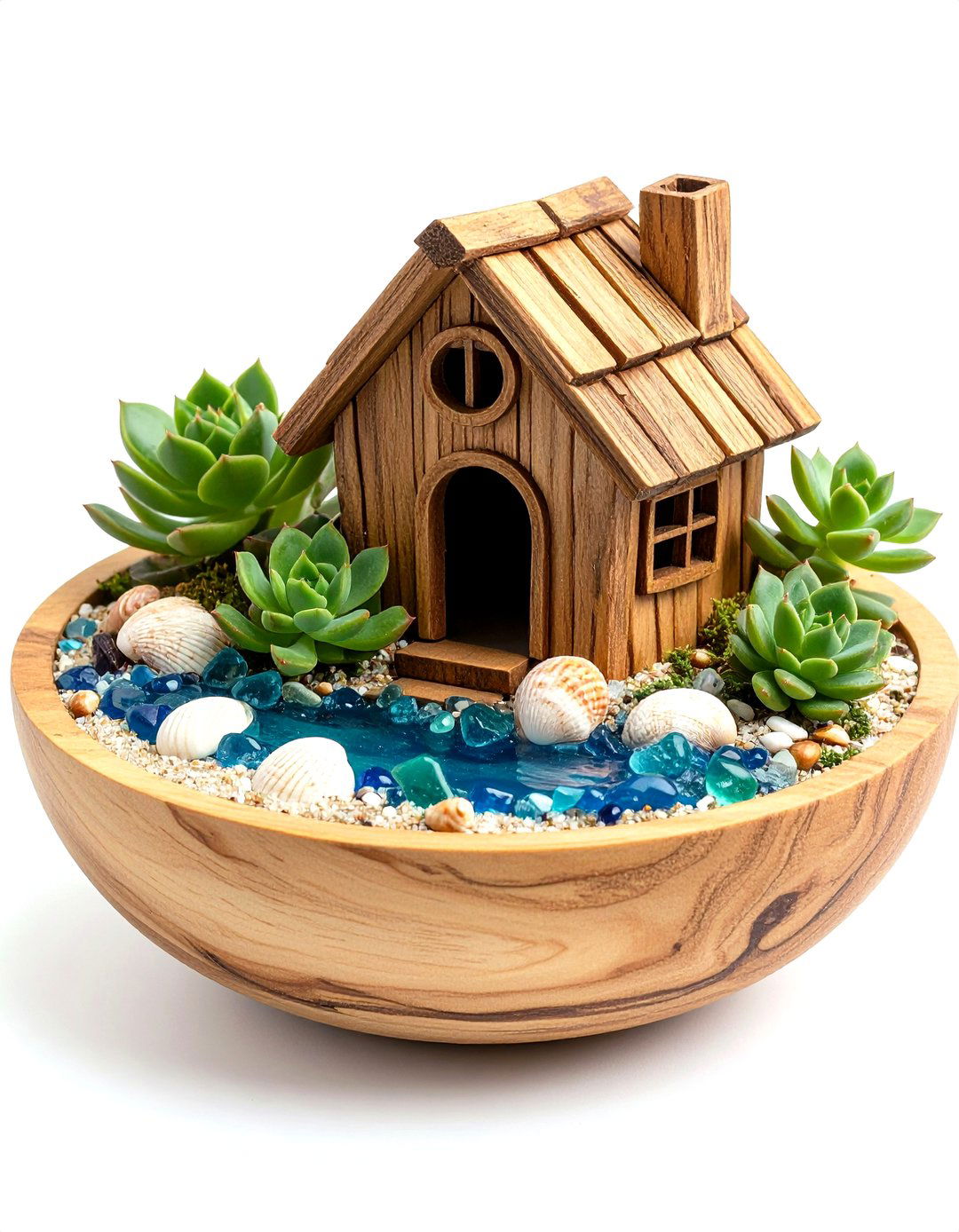 The Seaside Escape Fairy Garden - 30 fairy garden ideas landscaping