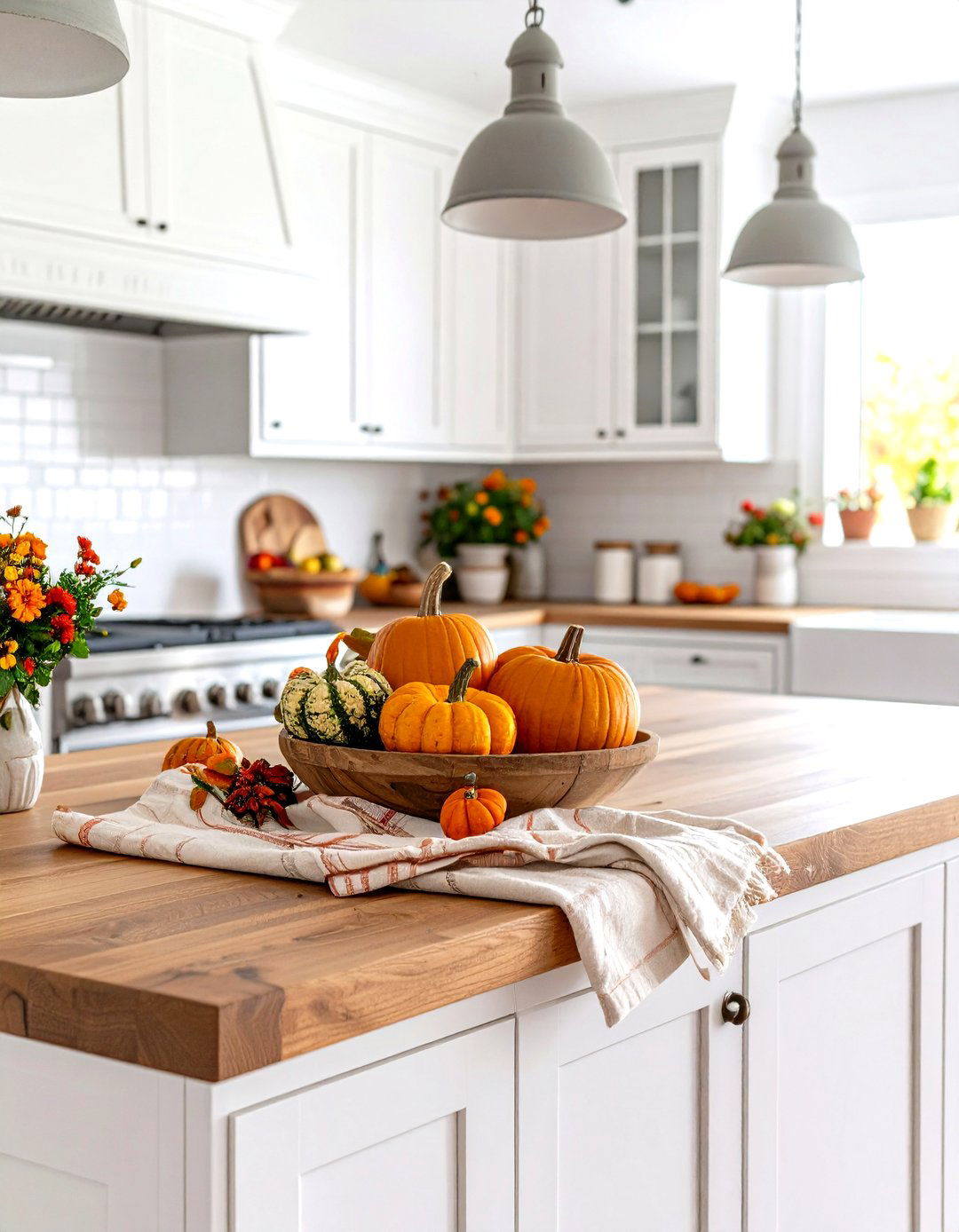 The Seasonal Rotating Kitchen Counter - 30 kitchen counter decor ideas
