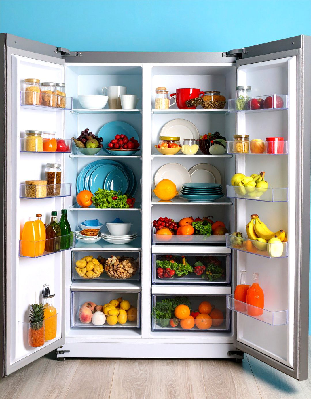 The Seasonal and Holiday Cabinet - 30 kitchen cabinet organization ideas