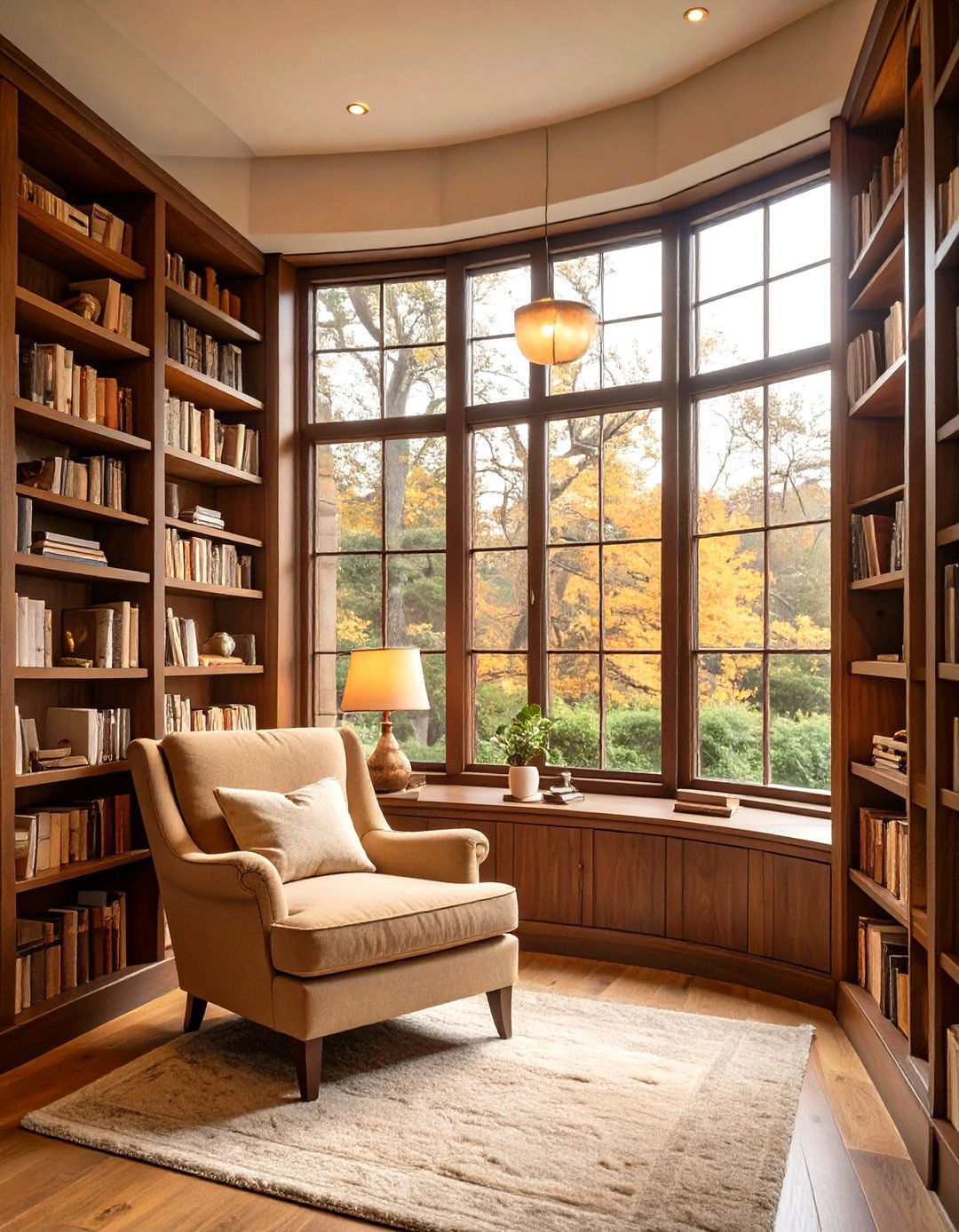 The Secluded Library and Reading Nook - 30 garage addition ideas
