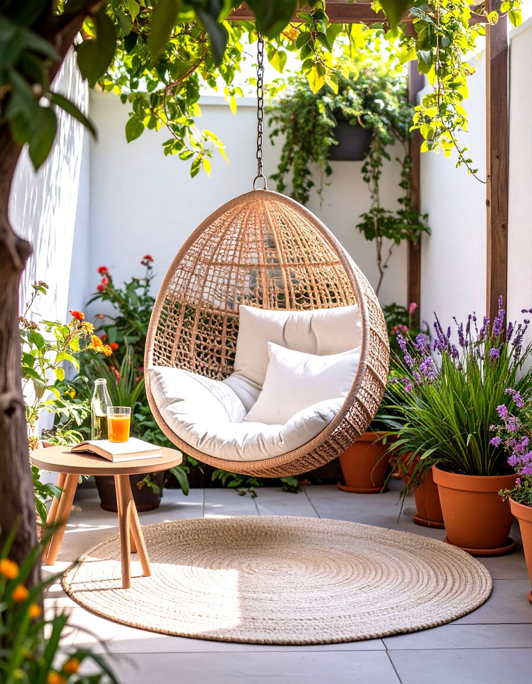 The Secluded Reading Nook - 30 outdoor  decorating ideas