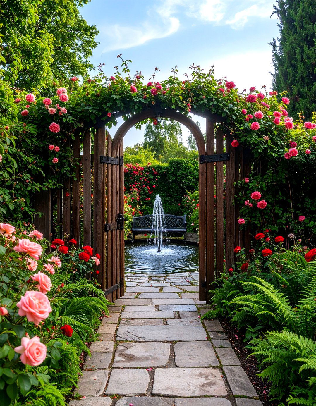 The Secluded Secret Garden - 30 flower garden layout ideas