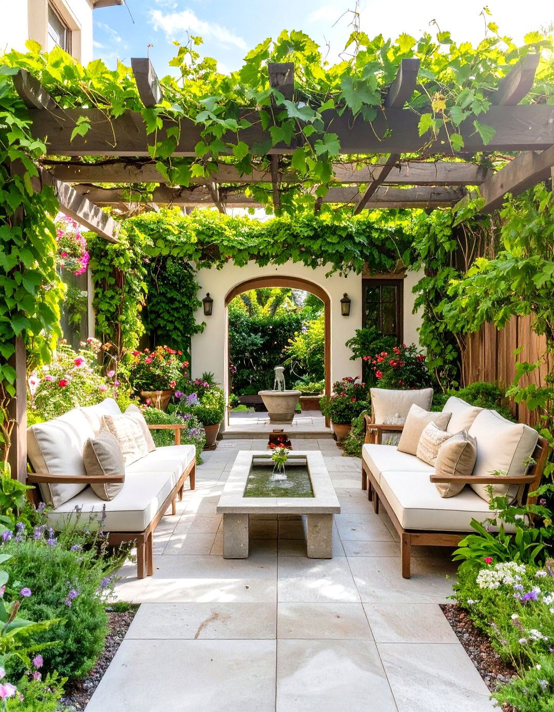 The Secluded Secret Garden - 30 front of house landscaping ideas