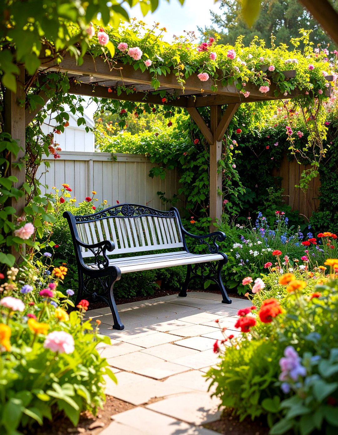 The Secluded Secret Garden Backyard - 30 backyard furniture ideas