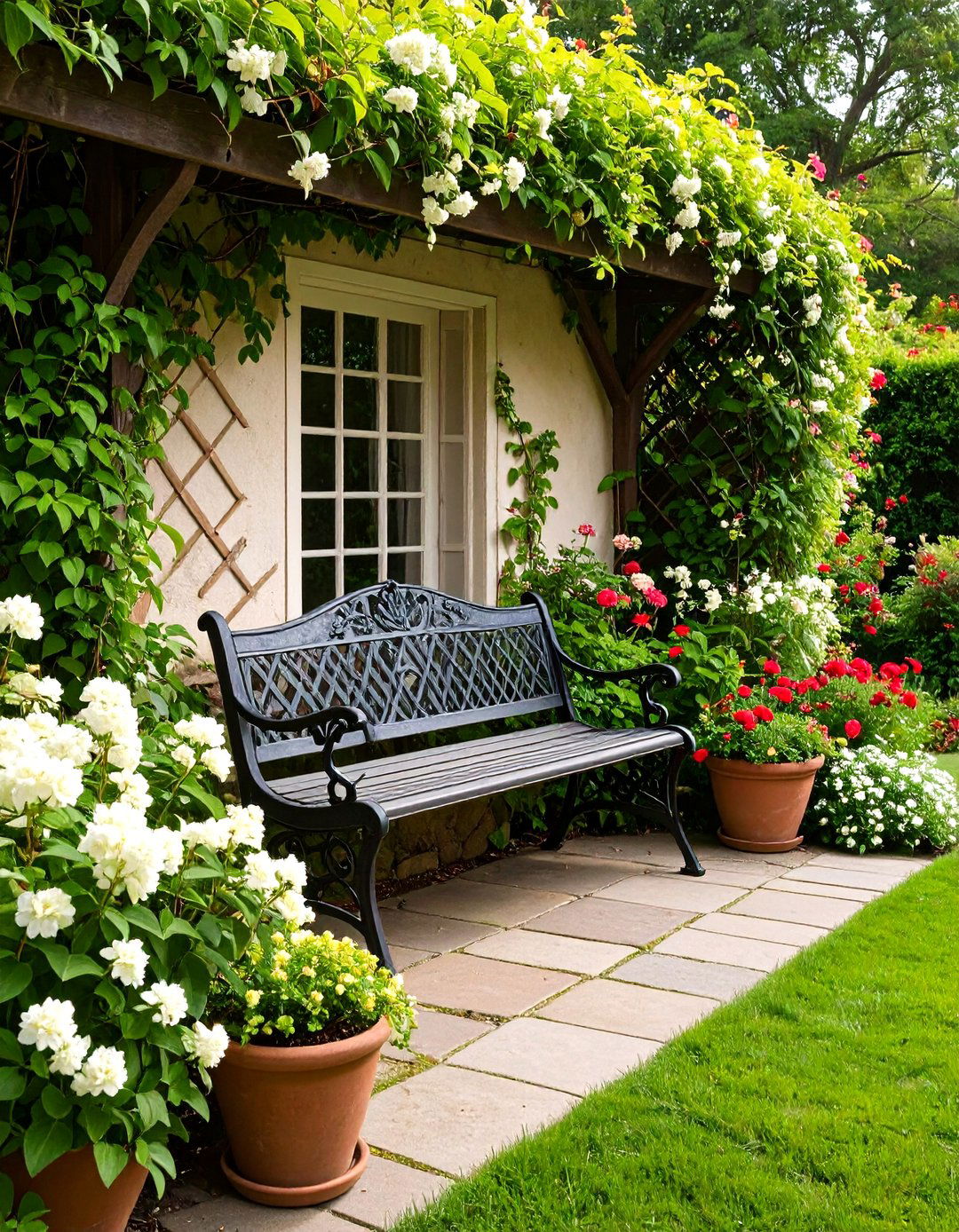 The Secluded Secret Garden Nook - 30 backyard landscape ideas