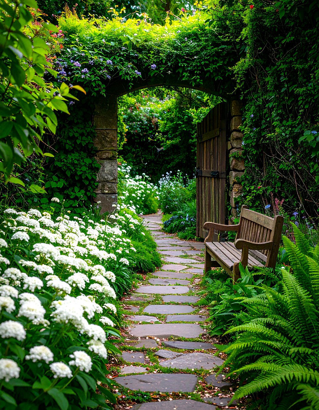 The Secluded Secret Garden Plan - 30 landscape design plans ideas