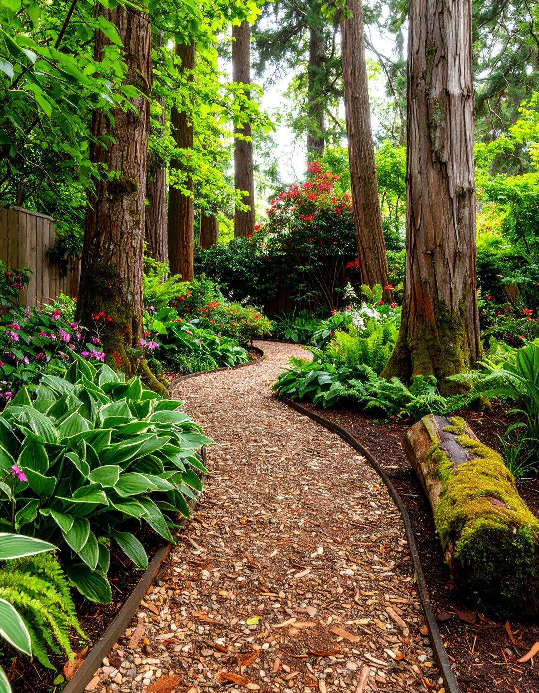 The Secluded Woodland Garden - 30 backyard garden ideas