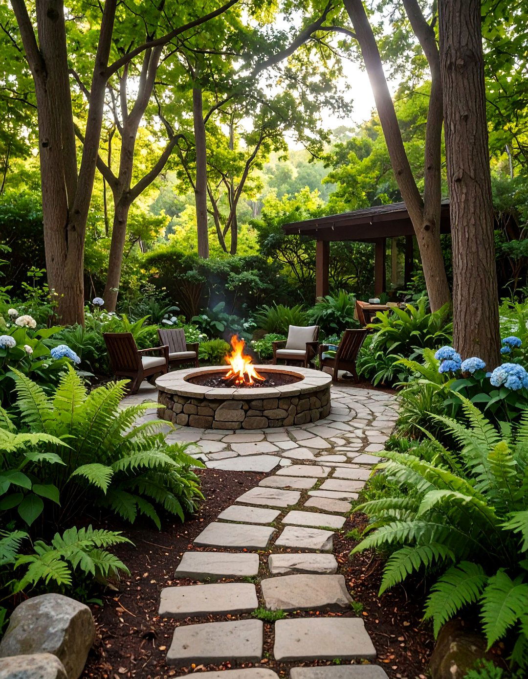 The Secluded Woodland Retreat - 30 buckhead landscape and design ideas