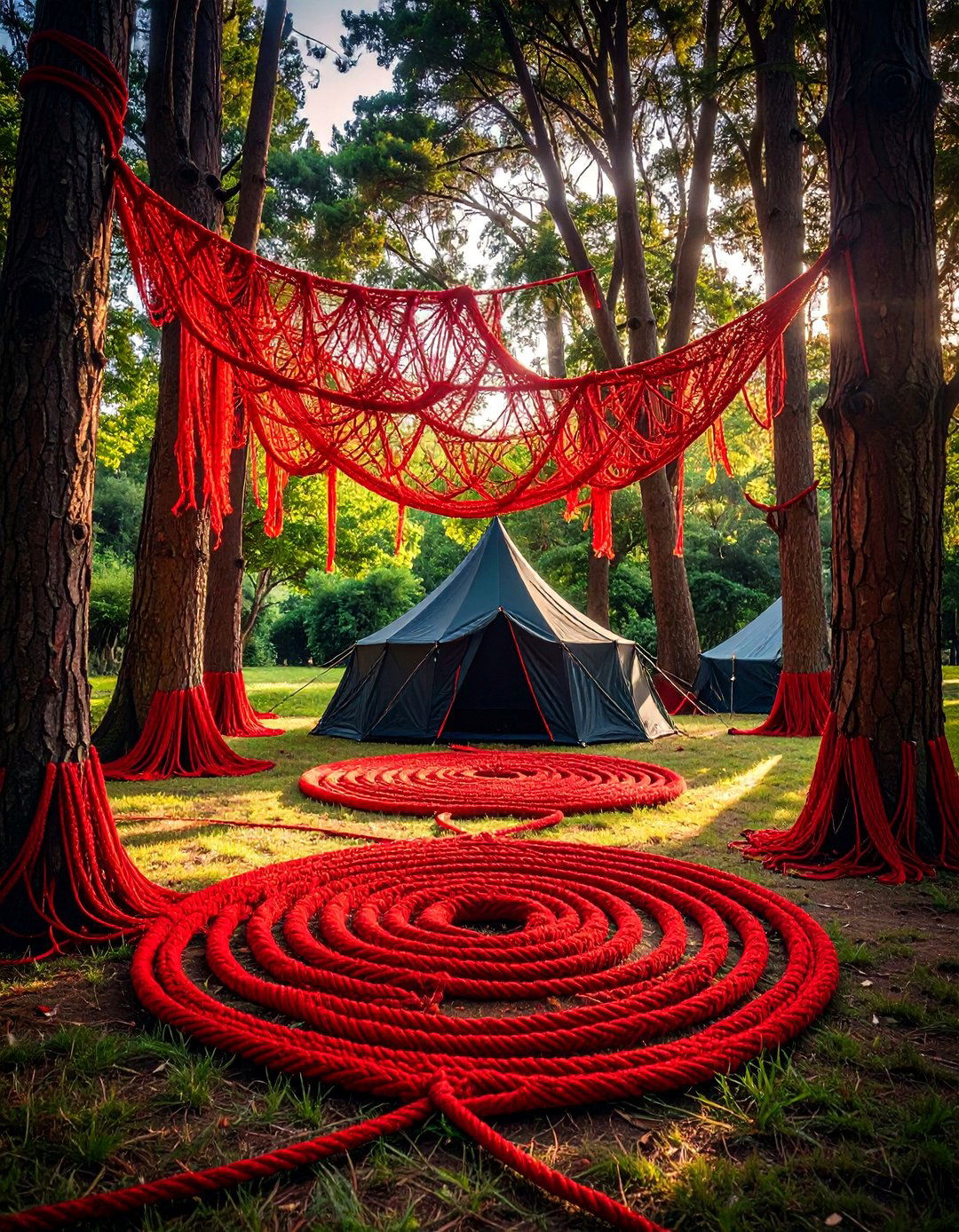 The Secret Agent Training Camp - 30 backyard camping ideas