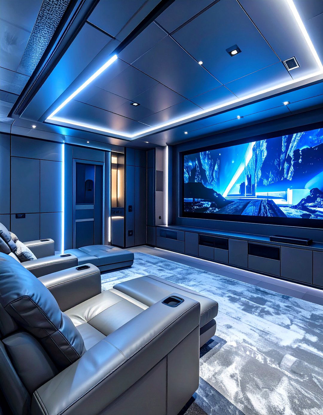 The Secret Agents High Tech Bunker - 30 home theater room ideas