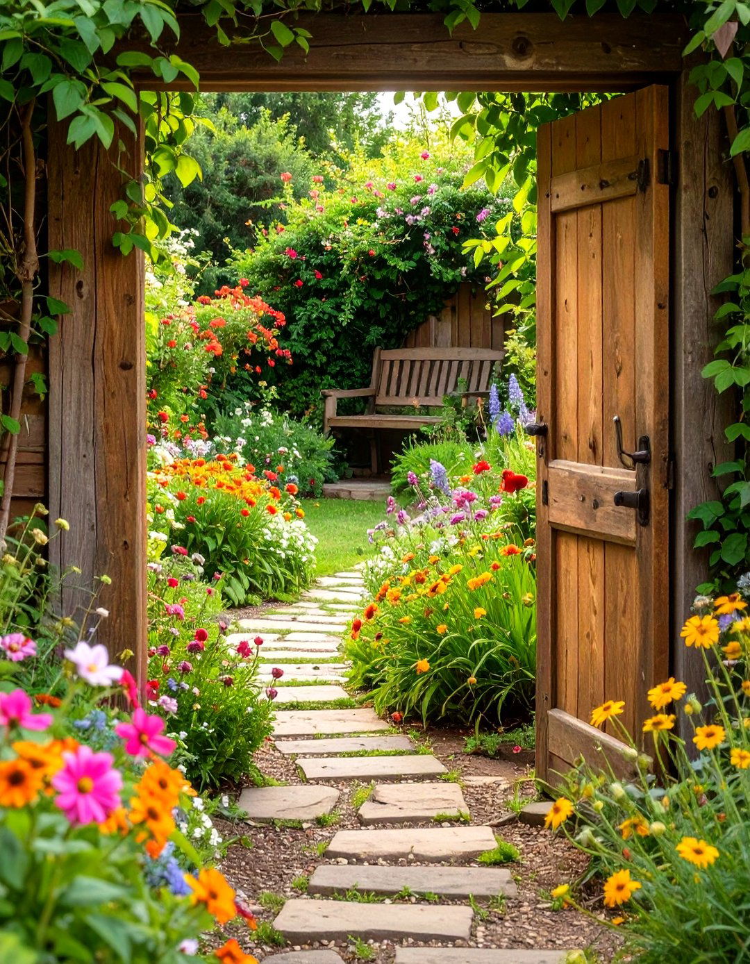 The Secret Garden Hideaway - 30 kids backyard ideas