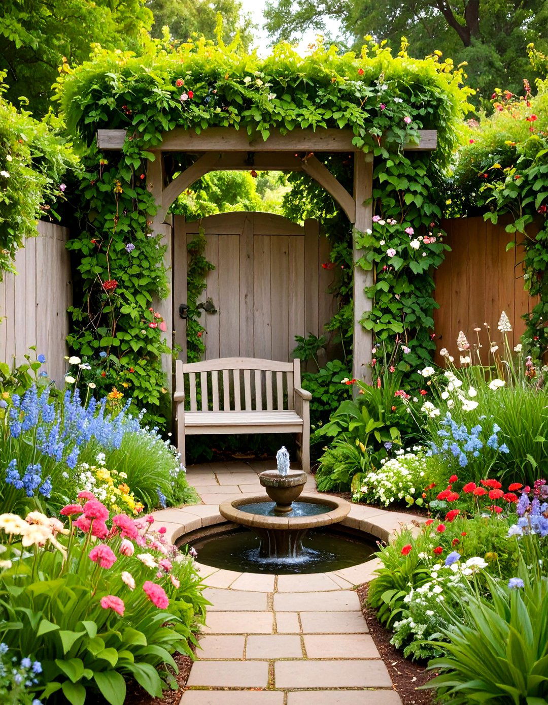 The Secret Garden Hideaway - 30 backyard ideas for kids