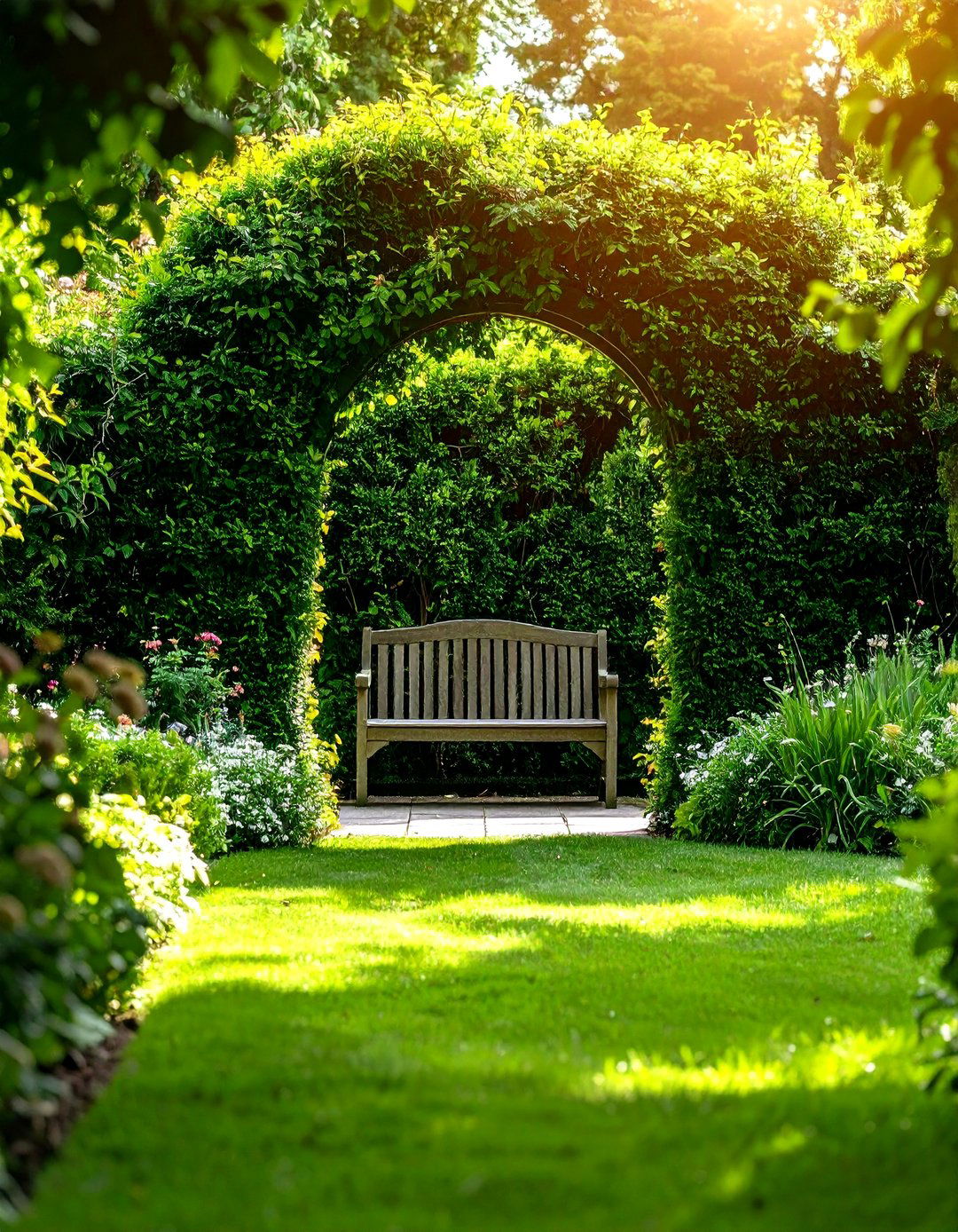 The Secret Garden with Hidden Rooms - 30 flower garden designs