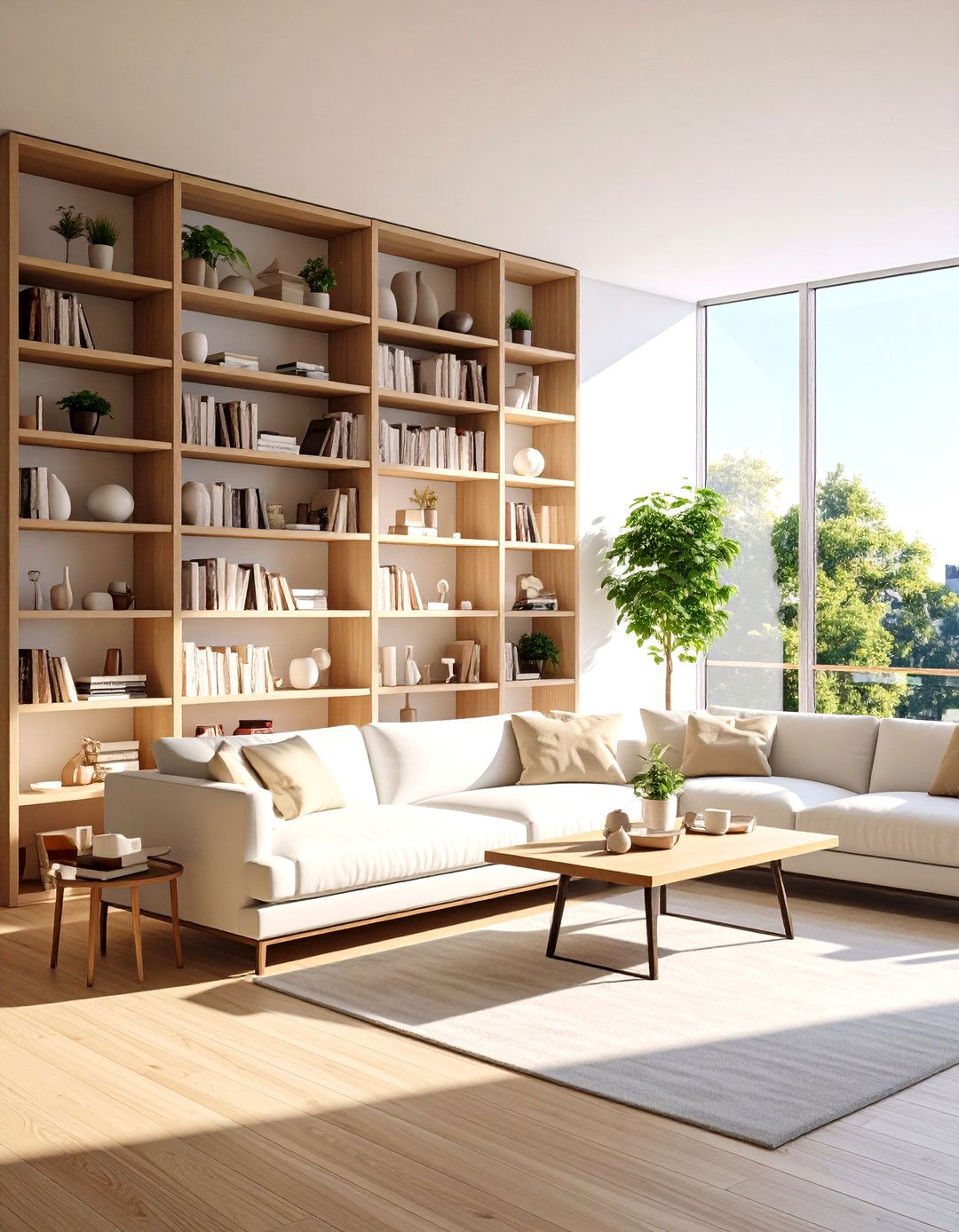 The See Through Room Divider Solution - 30 decorating ideas for small living room