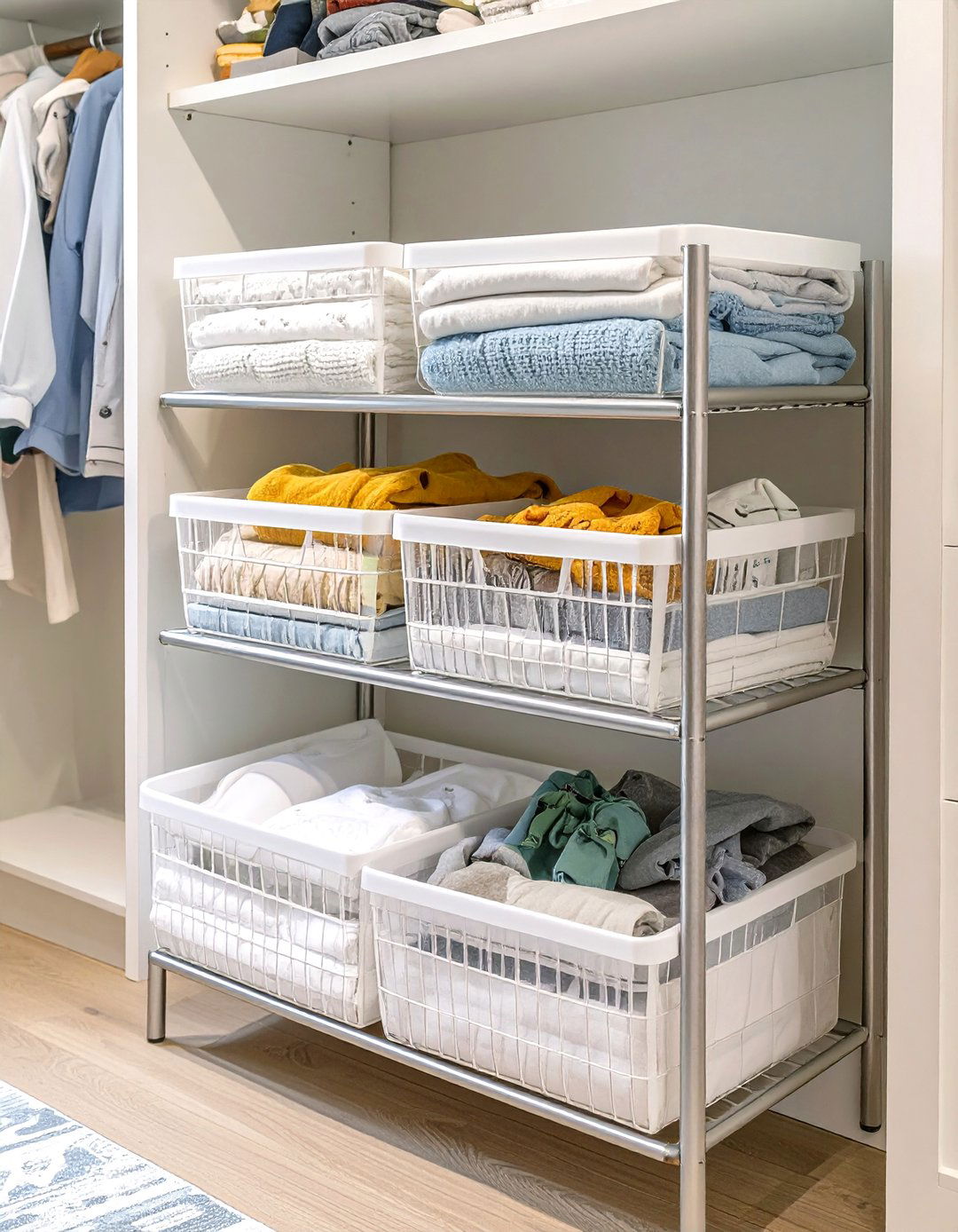 The See Through Wire Drawer System - 30 baby closet ideas