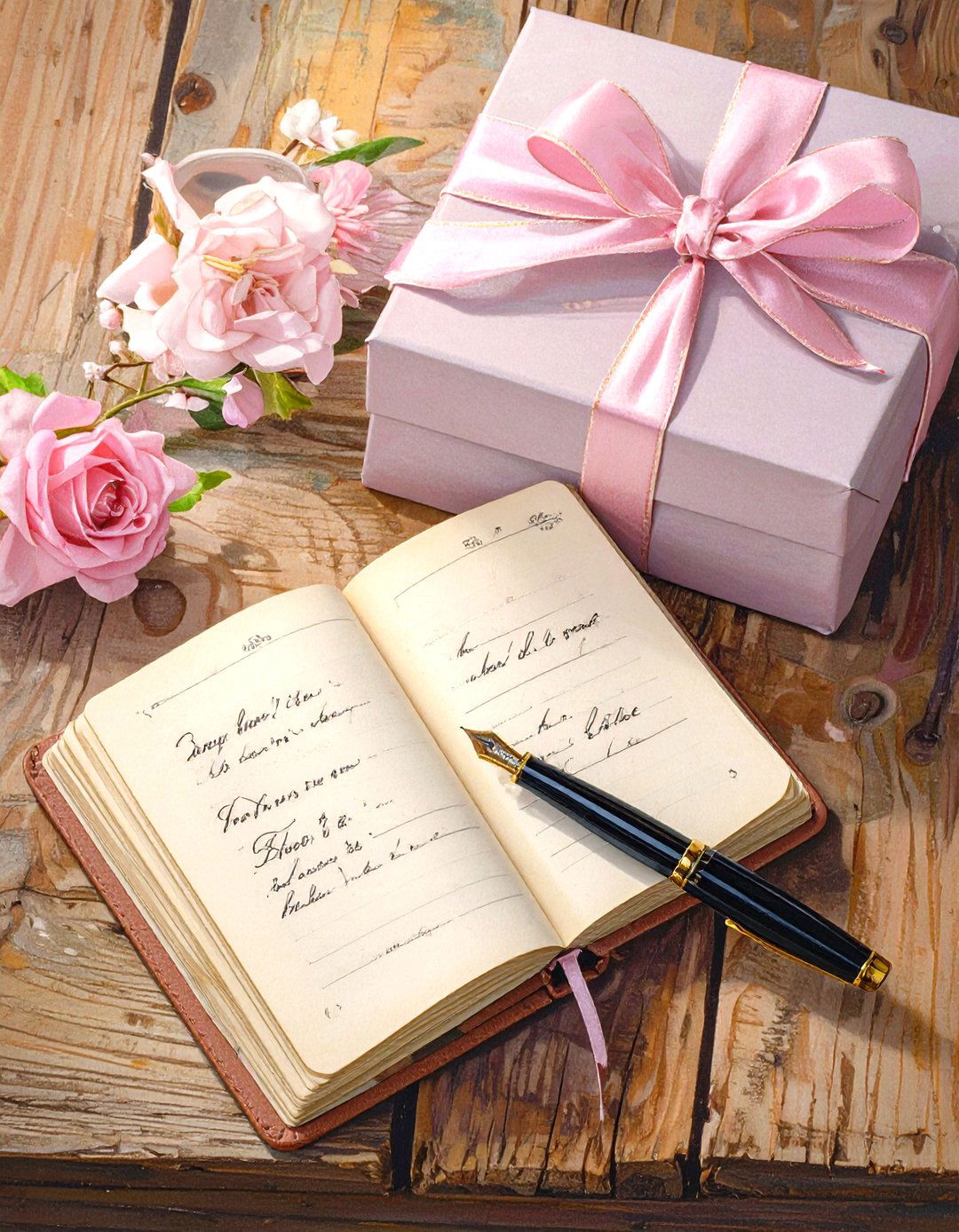 The Sentimental Story of You Journal - 30 girl baby shower gift ideas