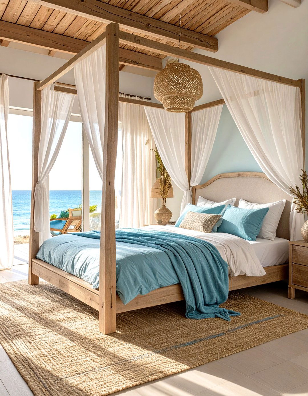 The Serene Coastal Retreat Bedroom - 30 luxury bedroom interior design ideas