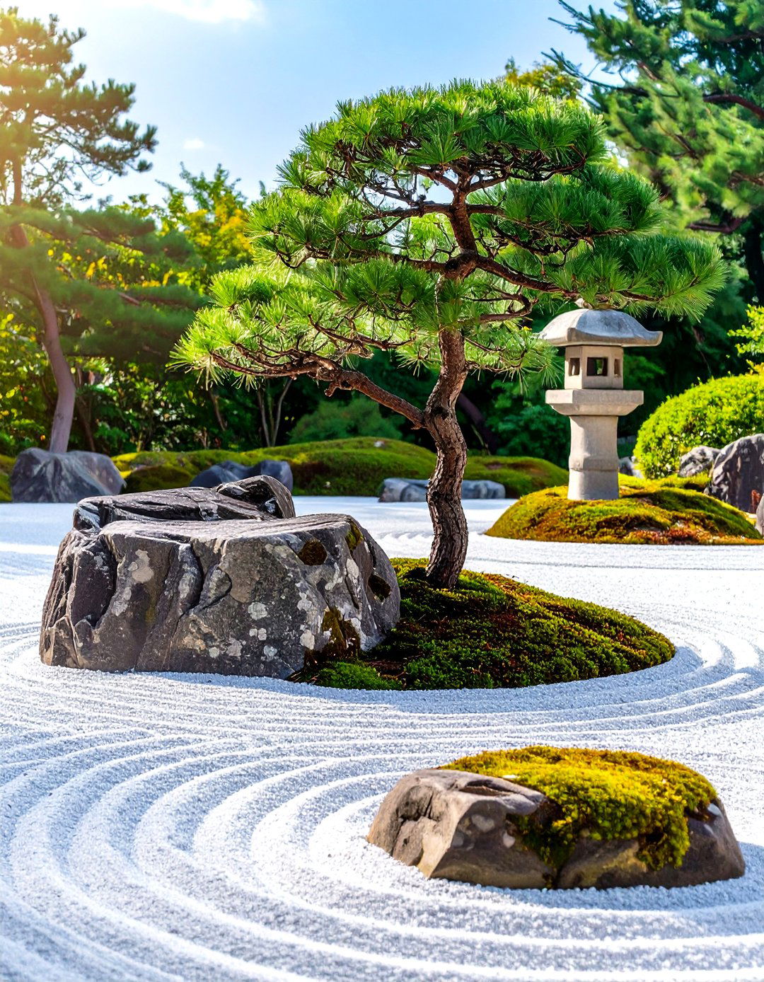 The Serene Japanese Zen Garden - 30 free landscape design online ideas