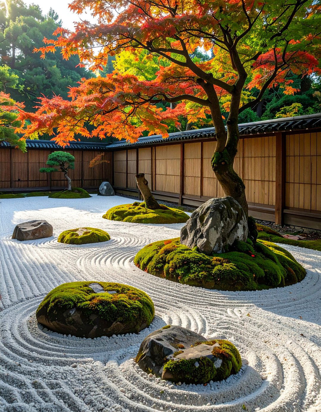The Serene Japanese Zen Garden - 30 along fence simple backyard landscaping ideas