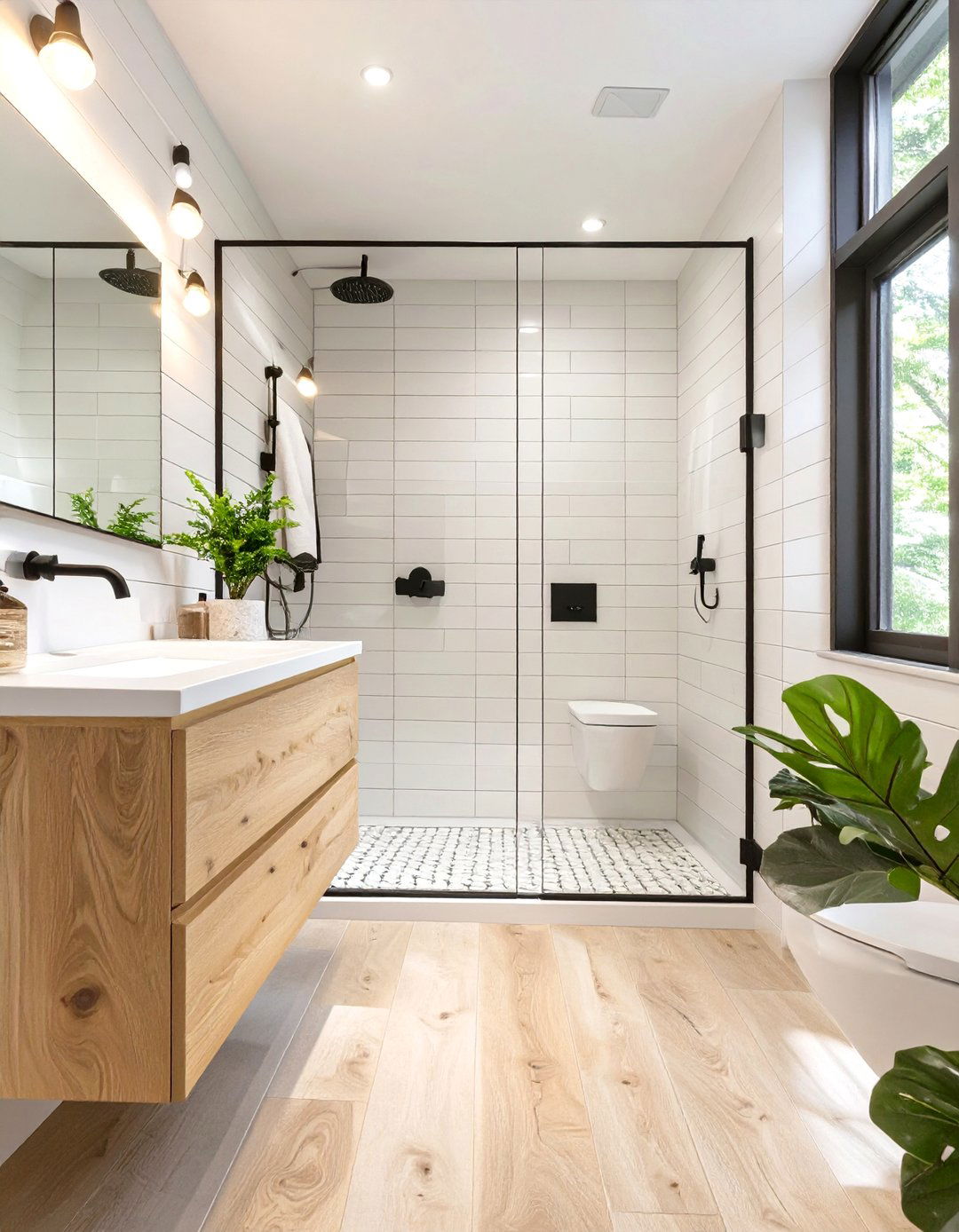 The Serene Scandinavian Spa Bathroom - 30 bathroom decoration ideas