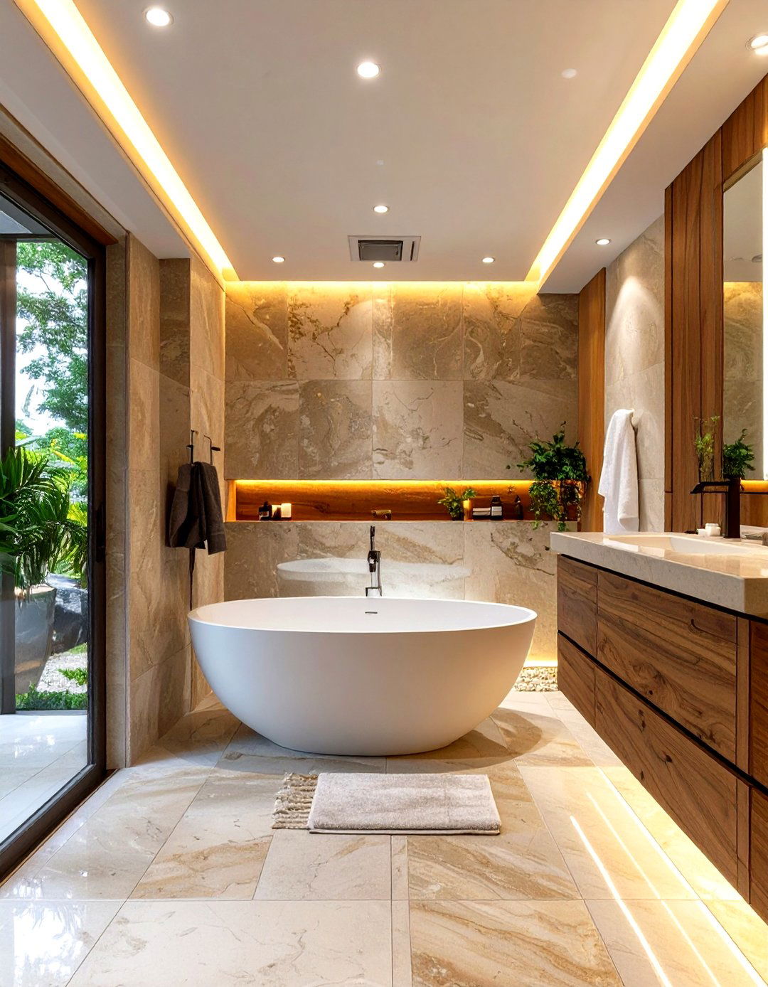 The Serene Spa Bathroom Retreat - 30 luxury bathroom ideas