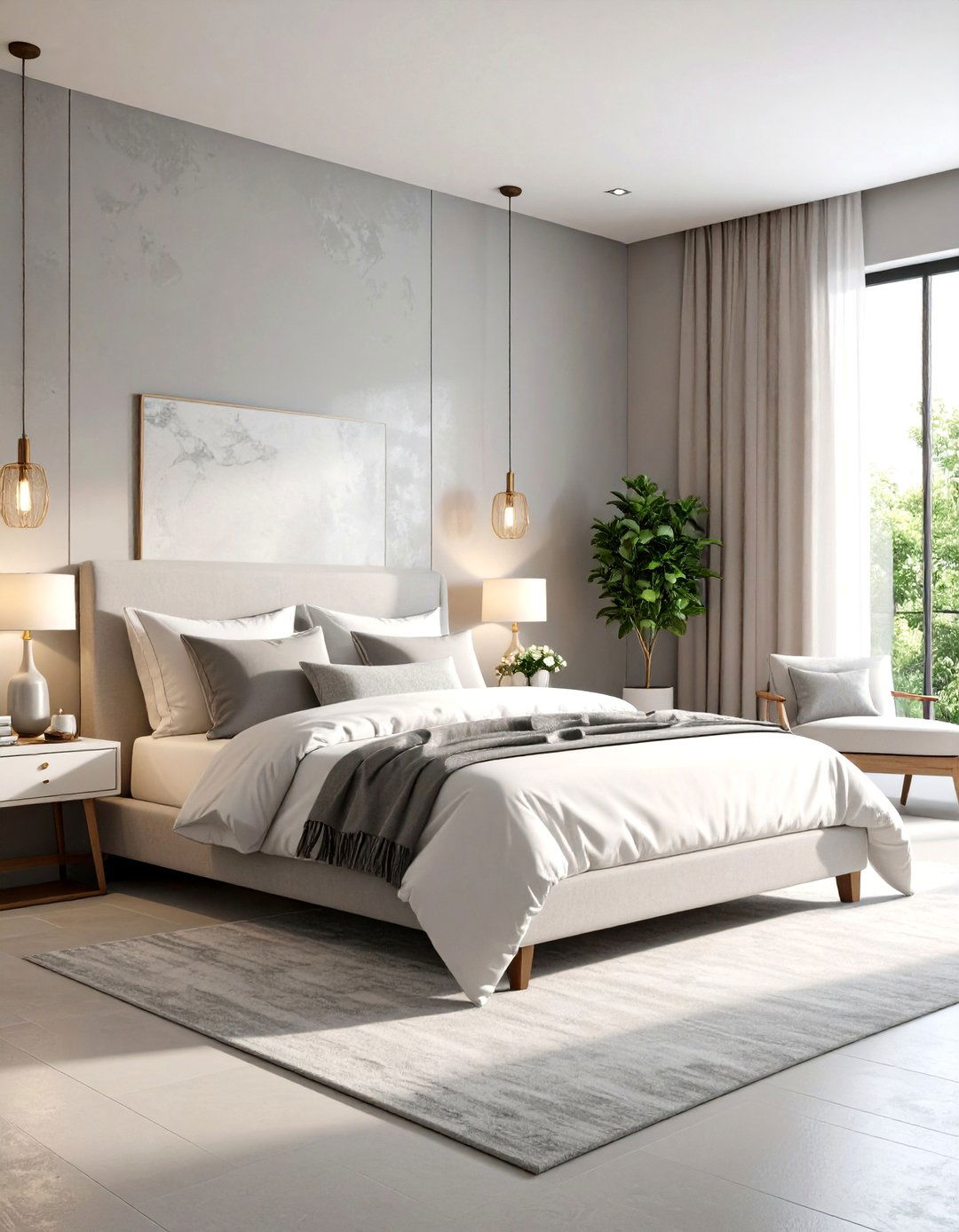 The Serene Spa Like Grey Bedroom - 30 grey bedroom ideas
