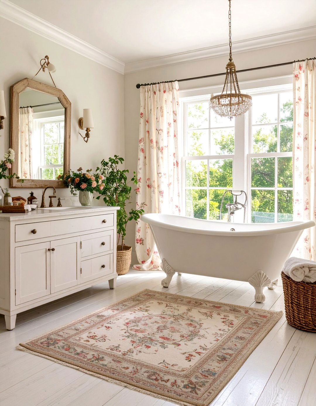 The Shabby Chic Coastal Bathroom - 30 ai coastal bathroom ideas