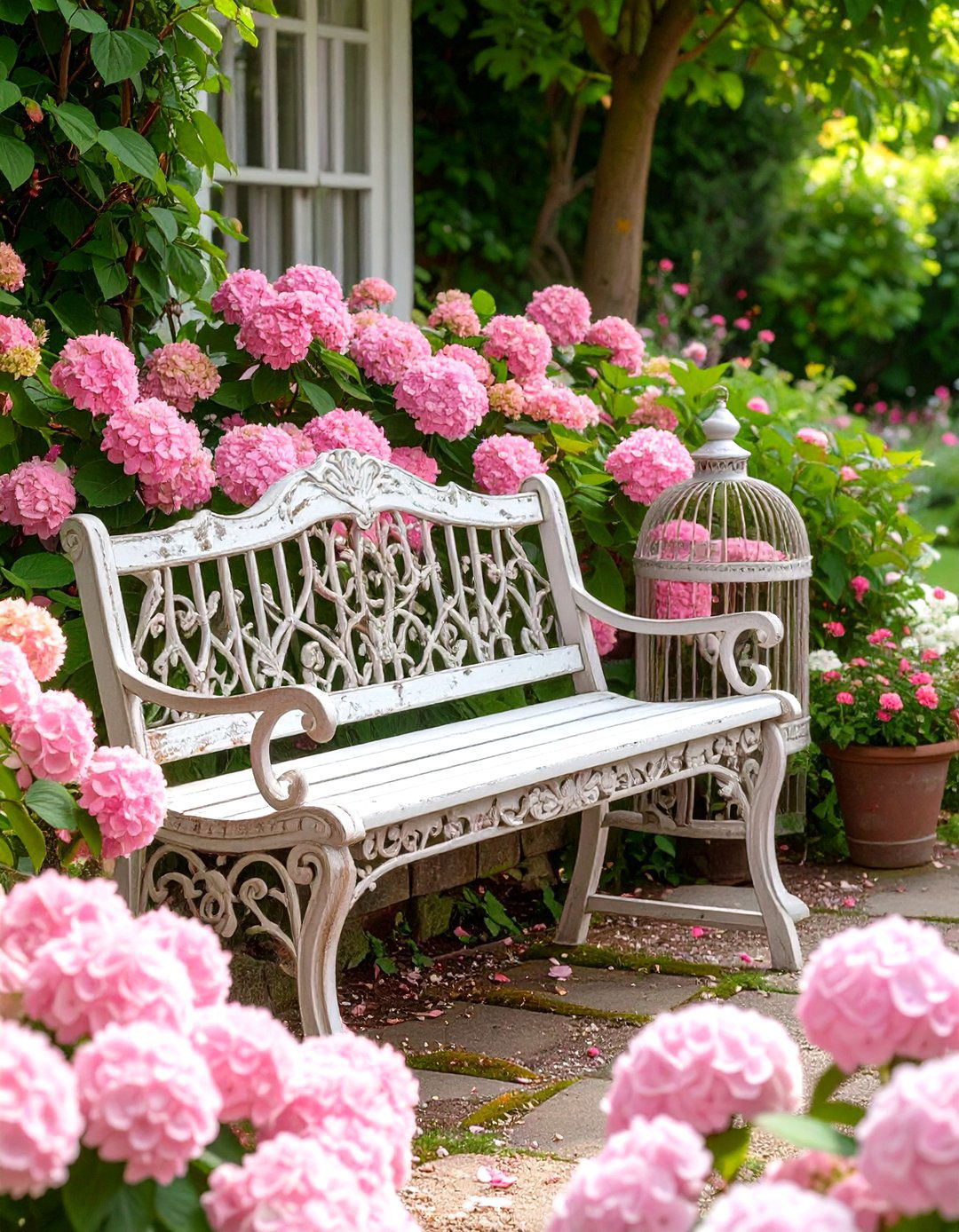 The Shabby Chic Cottage Garden - 30 cottage garden ideas
