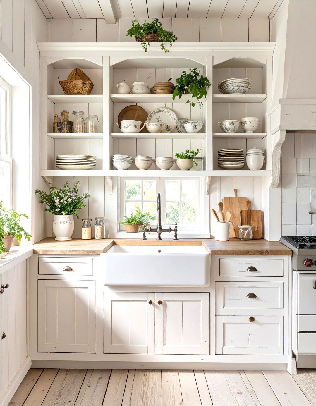 The Shabby Chic Farmhouse Kitchen - 30 interior design game ideas