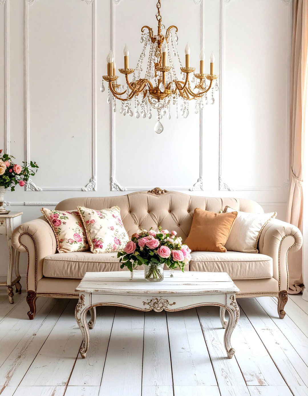 The Shabby Chic Living Room - 30 home decor ideas living room
