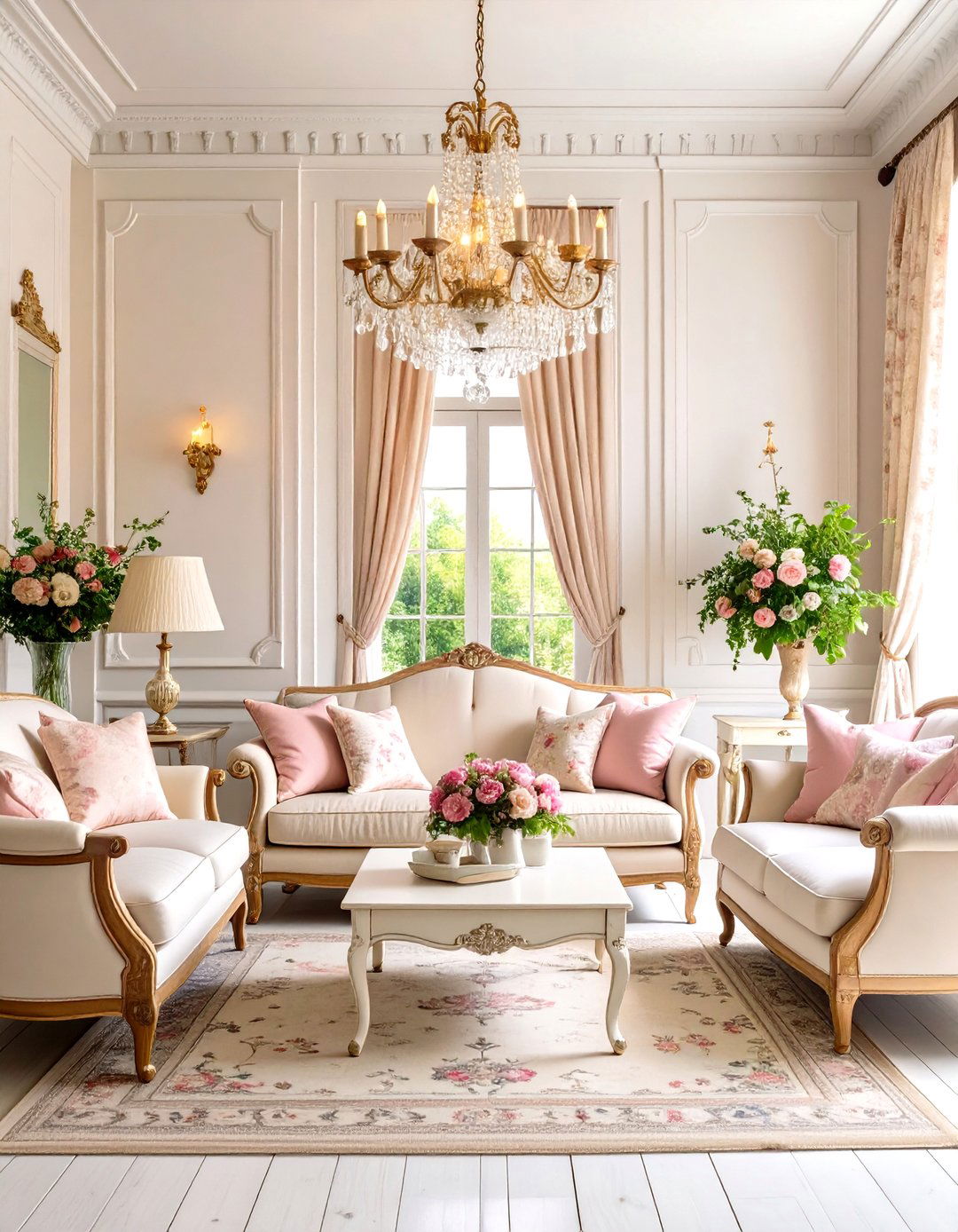 The Shabby Chic Living Room - 30 living room decor ideas