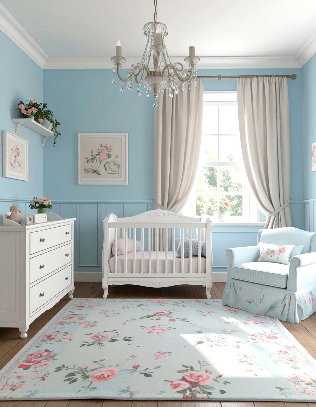 The Shabby Chic Nursery Design - 30 interior design rendering software ideas